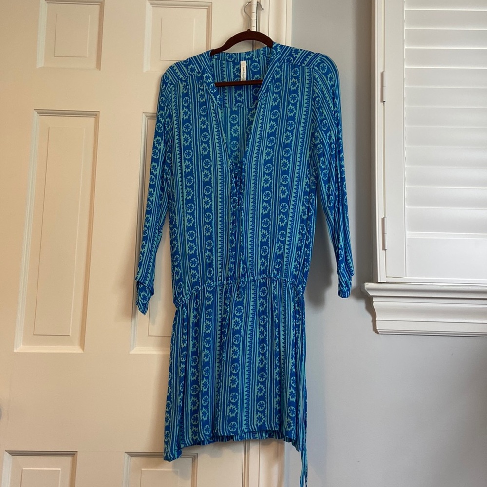 Blue Coverup
